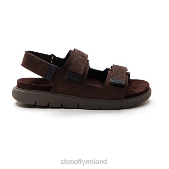 B6RB361 HYDRA 2 NABUK/NABUK PRINT 02Z Stonefly Men Sandals