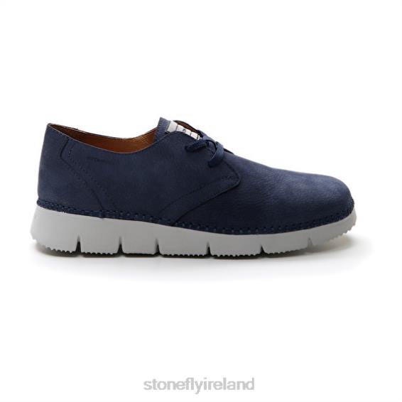 B6RB325 ELITTE MAN 14 NABUK Midnight Blue Stonefly Men Shoes