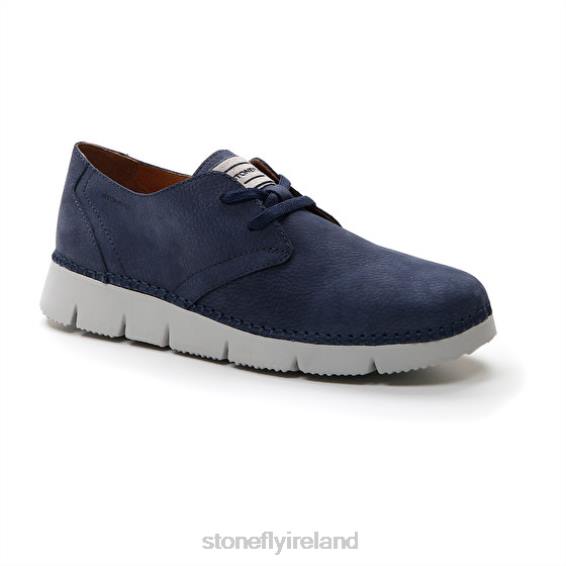 B6RB325 ELITTE MAN 14 NABUK Midnight Blue Stonefly Men Shoes