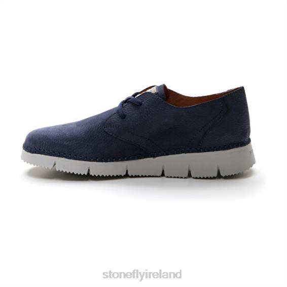 B6RB325 ELITTE MAN 14 NABUK Midnight Blue Stonefly Men Shoes