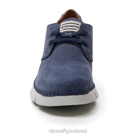 B6RB325 ELITTE MAN 14 NABUK Midnight Blue Stonefly Men Shoes