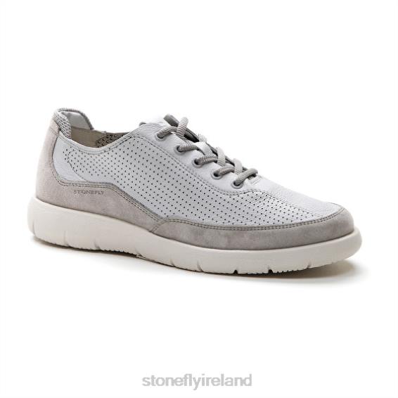 B6RB328 STREAM 20 NAPPA LTH /VELOUR Gryphon Gray Stonefly Men Shoes