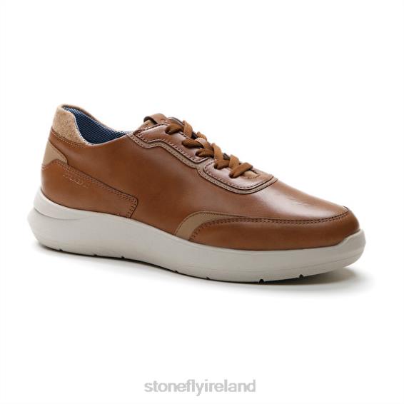 B6RB331 SEVEN SEASON 10 NAPPA LTH Brown Stonefly Men Shoes