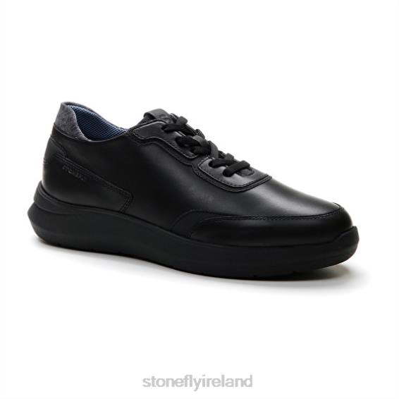 B6RB333 SEVEN SEASON 10 NAPPA LTH Black Stonefly Men Shoes