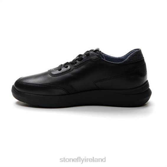 B6RB333 SEVEN SEASON 10 NAPPA LTH Black Stonefly Men Shoes