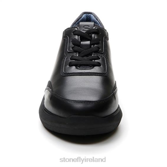 B6RB333 SEVEN SEASON 10 NAPPA LTH Black Stonefly Men Shoes