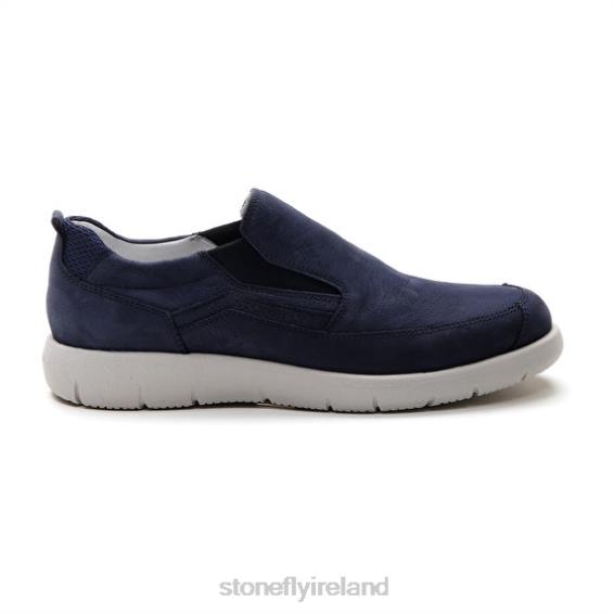 B6RB334 STREAM 22 NABUK/TEXTILE Dark Blue Stonefly Men Shoes
