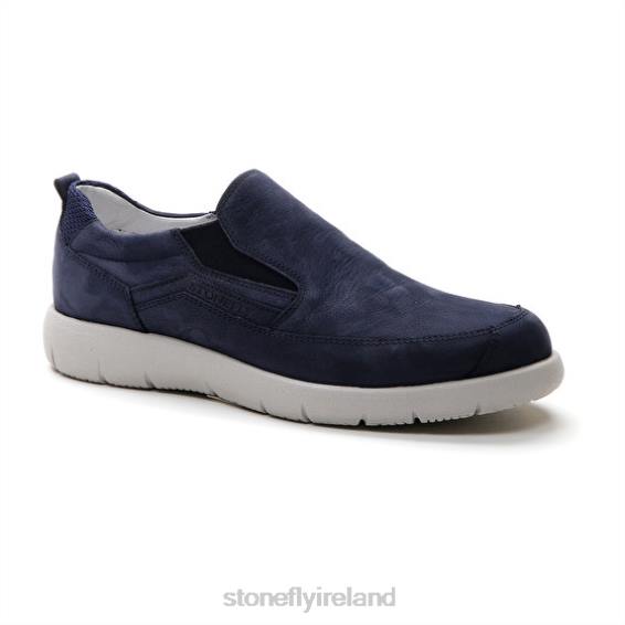 B6RB334 STREAM 22 NABUK/TEXTILE Dark Blue Stonefly Men Shoes
