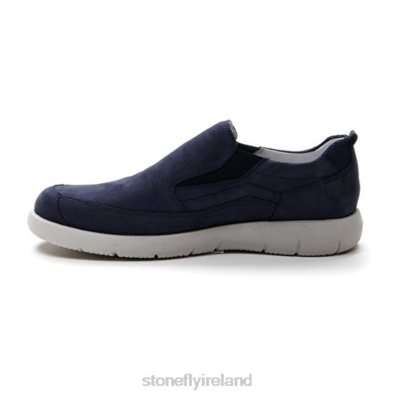 B6RB334 STREAM 22 NABUK/TEXTILE Dark Blue Stonefly Men Shoes