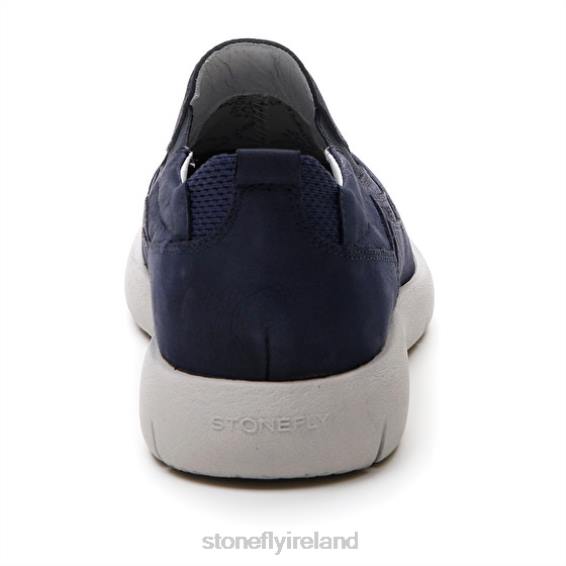 B6RB334 STREAM 22 NABUK/TEXTILE Dark Blue Stonefly Men Shoes