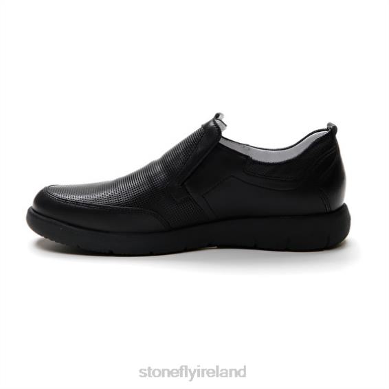 B6RB344 STREAM 18 NAPPA LTH PRINT/NAPPA LTH Black Stonefly Men Shoes