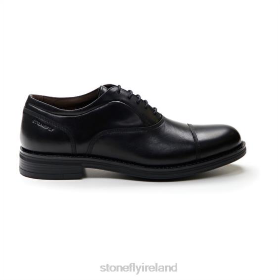 B6RB348 CARNABY 1 CALF LTH Black Stonefly Men Shoes