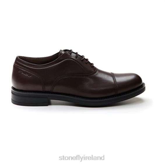 B6RB349 CARNABY 1 CALF LTH Dark Brown Stonefly Men Shoes