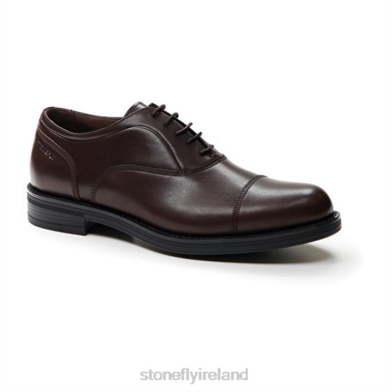 B6RB349 CARNABY 1 CALF LTH Dark Brown Stonefly Men Shoes