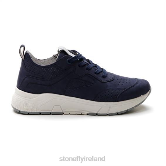 B6RB350 ACTION 23 NABUK Midnight Blue Stonefly Men Shoes