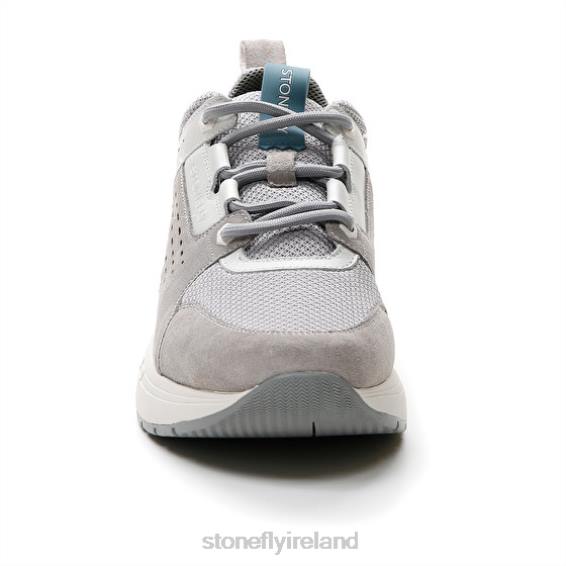 B6RB357 ACTION 24 VELOUR/ TEXTILE Gryphon Gray Stonefly Men Shoes