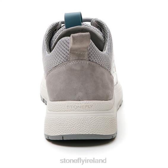 B6RB357 ACTION 24 VELOUR/ TEXTILE Gryphon Gray Stonefly Men Shoes