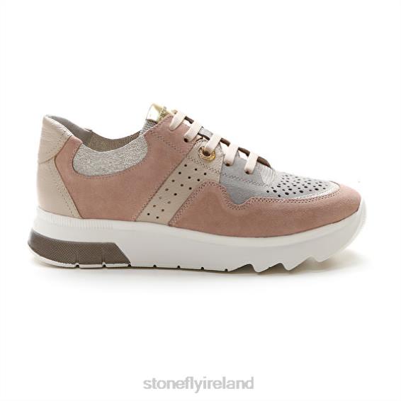 B6RB62 SPOCK 24 VELOUR Grey Pink Stonefly Men Shoes
