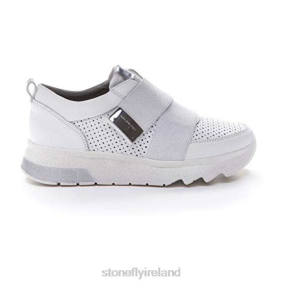 B6RB64 SPOCK 16 NAPPA White Stonefly Men Shoes