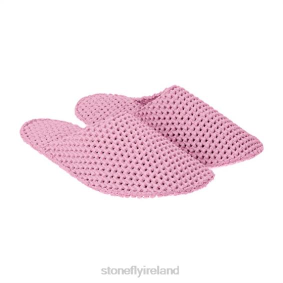 B6RB376 DREAM Barely Pink Stonefly Unisex Slides