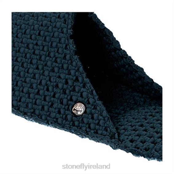 B6RB377 DREAM All Black/Silver Metal 2/Vapor Gray Stonefly Unisex Slides