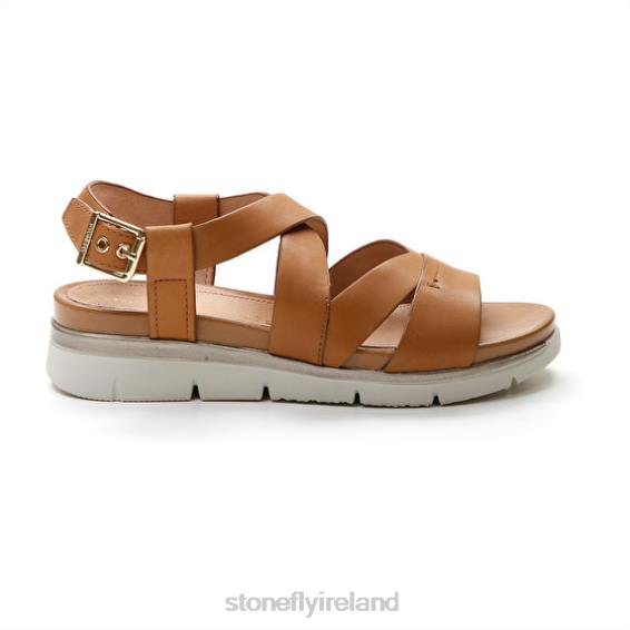 B6RB127 ELODY 18 CALF LTH 49 Stonefly Women Sandals