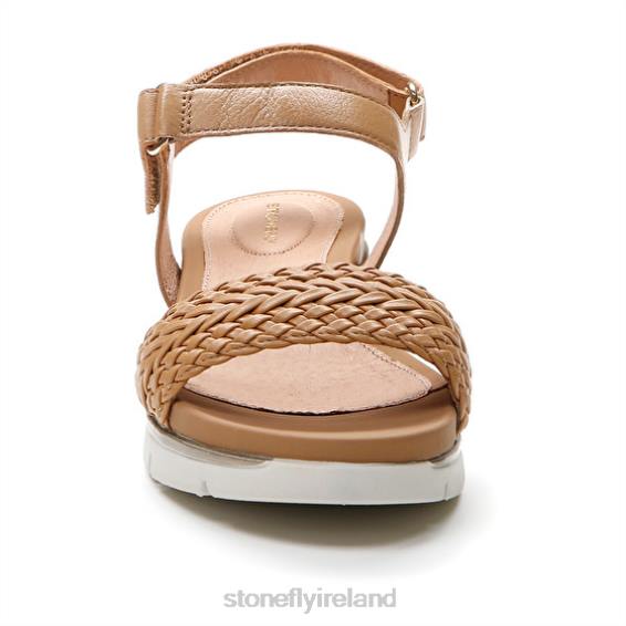 B6RB129 ELODY 21 EMBOSSED/NAPPA LTH 220 Stonefly Women Sandals