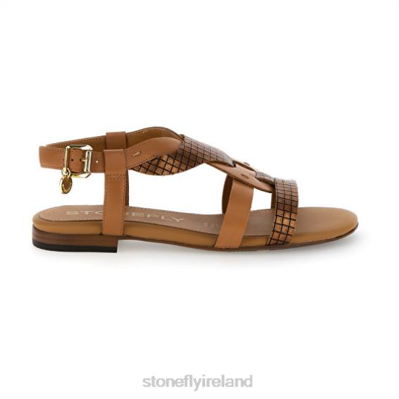 B6RB135 DAISY 6 CALF LTH/S. EMBOSSED 49 Stonefly Women Sandals