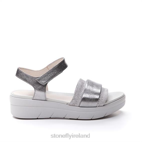 B6RB144 AQUA III 7 TEX/LAMINATED LTH Sliver Stonefly Women Sandals