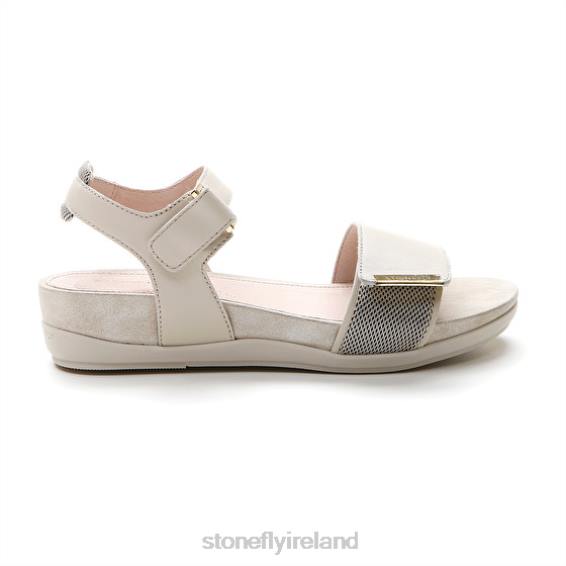 B6RB155 EVE 29 NAPPA LTH/LYCRA 151 Stonefly Women Sandals