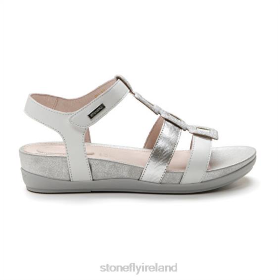 B6RB159 EVE 24 NAPPA LTH/LAMINATED LTH 150 Stonefly Women Sandals
