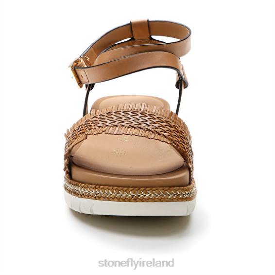B6RB174 KERRIE 3 CALF LTH/EMBOSSED S. 49 Stonefly Women Sandals