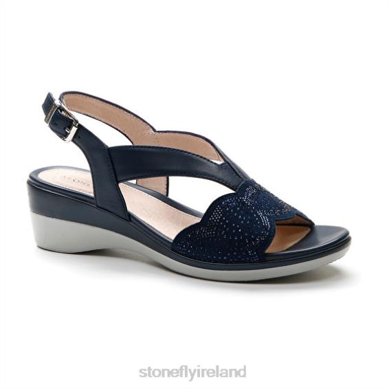 B6RB259 VANITY III 30 GOAT SUEDE/NAPPA LTH 144 Stonefly Women Sandals