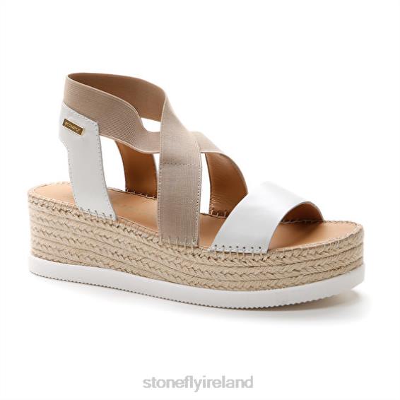 B6RB181 ALEXIA 5 CALF LTH/ELASTIC 151 Stonefly Women Sandals