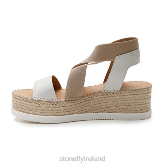 B6RB181 ALEXIA 5 CALF LTH/ELASTIC 151 Stonefly Women Sandals