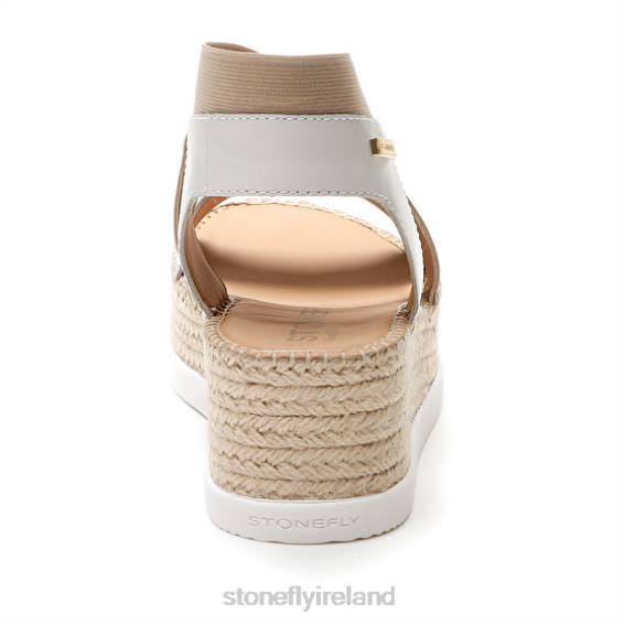 B6RB181 ALEXIA 5 CALF LTH/ELASTIC 151 Stonefly Women Sandals