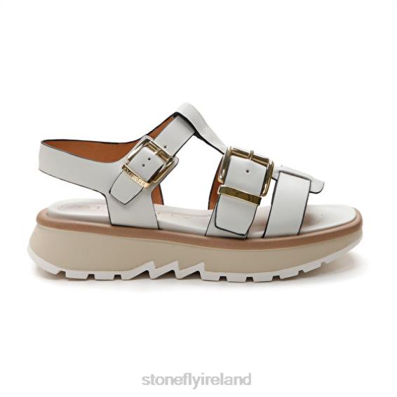 B6RB197 STAR 1 CALF LTH 151 Stonefly Women Sandals