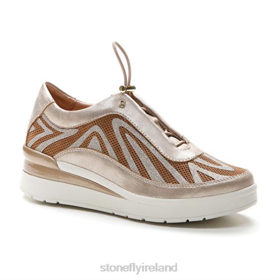B6RB105 CREAM 38 VELOUR/S.LAMINATED 220 Stonefly Women Shoes