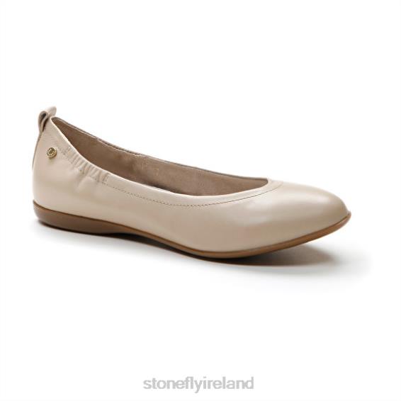 B6RB112 ALLISON 1 NAPPA LTH Grey Pink Stonefly Women Shoes