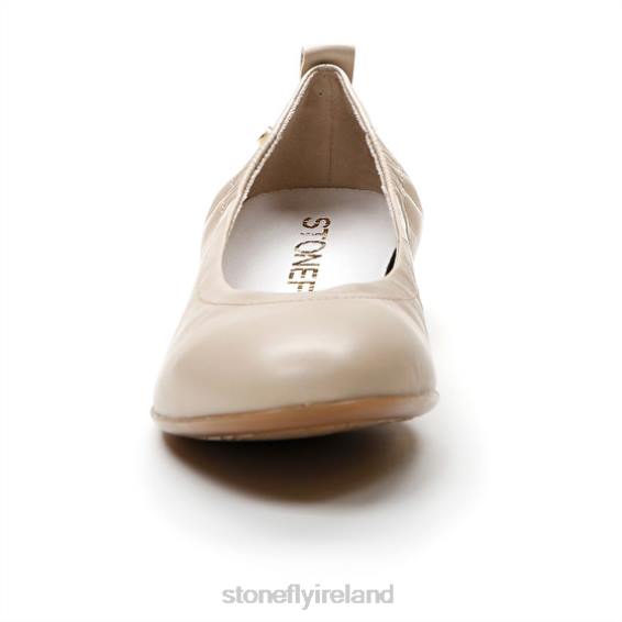 B6RB112 ALLISON 1 NAPPA LTH Grey Pink Stonefly Women Shoes