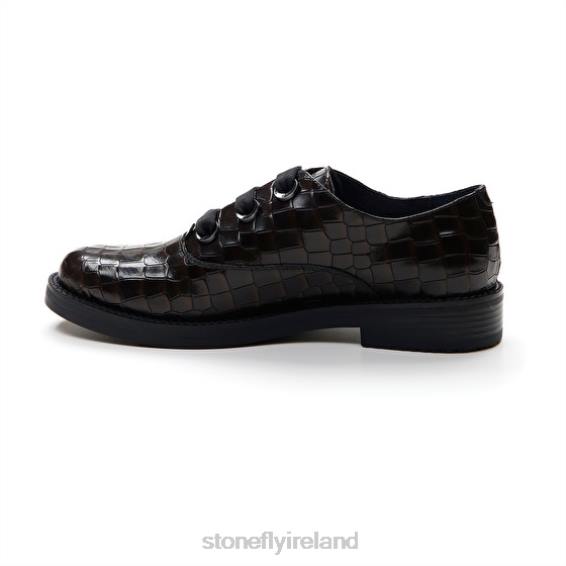 B6RB82 CADDY 8 COCCO EMBOSSED LTH 02Z Stonefly Women Shoes