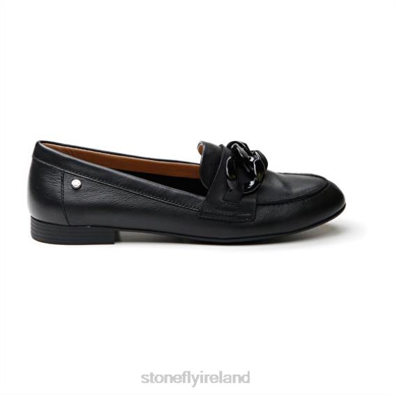 B6RB14 ADEL 2 NAPPA LTH Black Stonefly Women Shoes