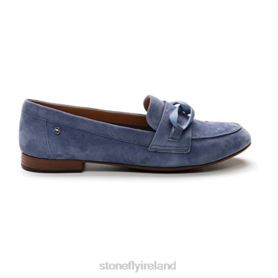 B6RB17 ADEL 3 GOAT SUEDE Blue Stonefly Women Shoes