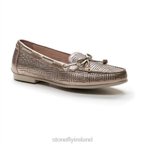 B6RB22 CAPRI III 1 LAMINATED LTH Sliver Stonefly Women Shoes