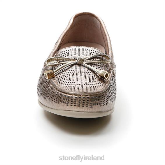B6RB22 CAPRI III 1 LAMINATED LTH Sliver Stonefly Women Shoes