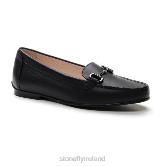 B6RB25 CAPRI III 5 NAPPA LTH Black Stonefly Women Shoes