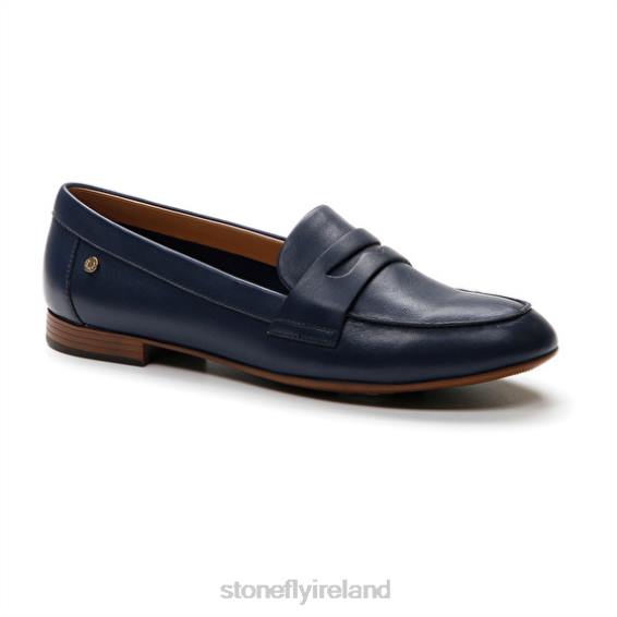 B6RB29 ADEL 1 NAPPA LTH Dark Blue Stonefly Women Shoes