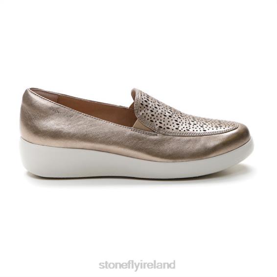B6RB33 PASEO IV 1 LAMINATED LTH Sliver Stonefly Women Shoes