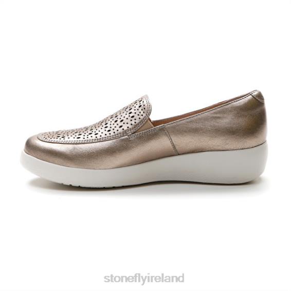 B6RB33 PASEO IV 1 LAMINATED LTH Sliver Stonefly Women Shoes
