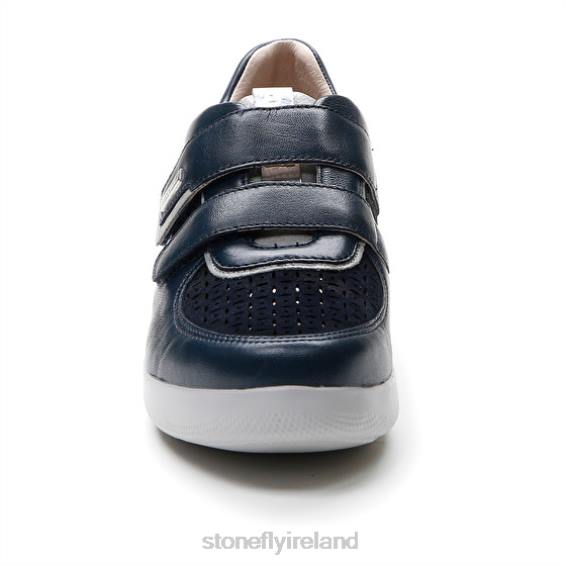 B6RB109 PASEO IV 26 NAPPA LTH/VELOUR Dark Blue Stonefly Women Shoes